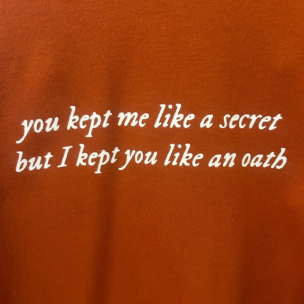 Taylor Swift All Too Well sweatshirt - Picture 3 of 4